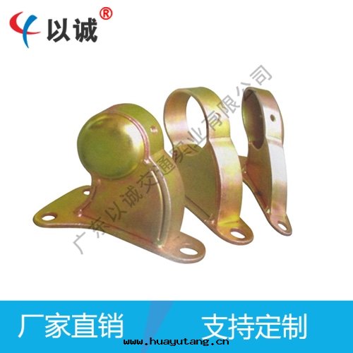 彩鋅鋼(gāng)構車位擋轮座